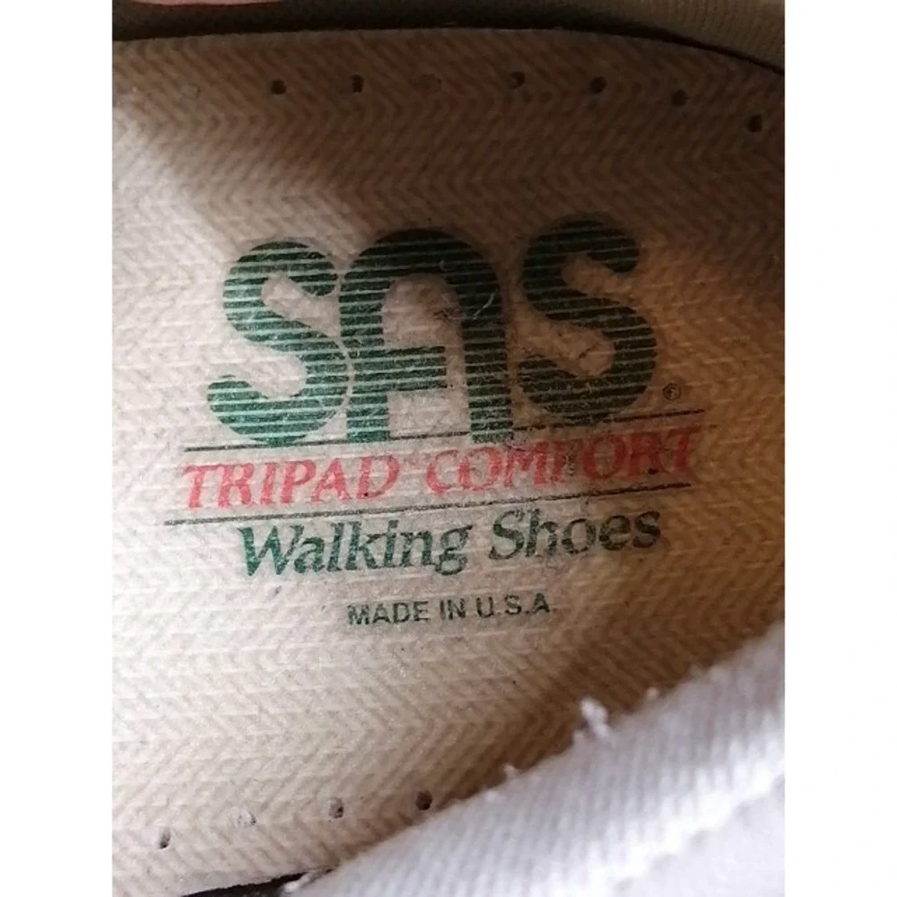 SAS Tripad Comfort Sneakers Womens Time Out Beige 11 Narrow Leather Walking Shoe